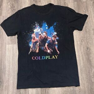 Coldplay 2016 Head Full of Dreams Tour Dates t shirt Multicolor Men's Medium